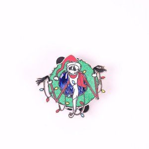 Nightmare Before Christmas Holiday Wreath Pin